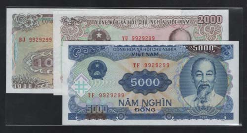 [�ܱ���] ��Ʈ�� 1988/91�� 1000/2000/5000�� 3��ֵ��� 9929299 *���̵� (�̻��) 10