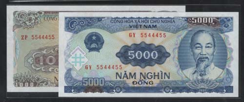 [�ܱ���] ��Ʈ�� 1988/91�� 1000/5000�� 2��ֵ��� 5544455 *3�� ���̵� (�̻��) 18