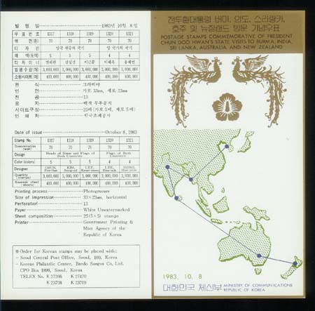 1983/ ����ȯ����� �����ƽþ� 5���� ���� �ȳ���