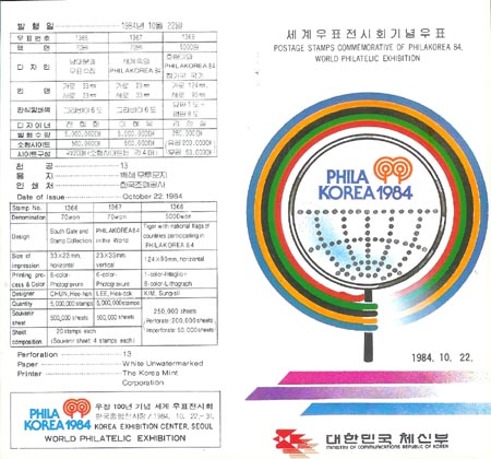 1984/ �����ǥ����ȸ ��� �ȳ���