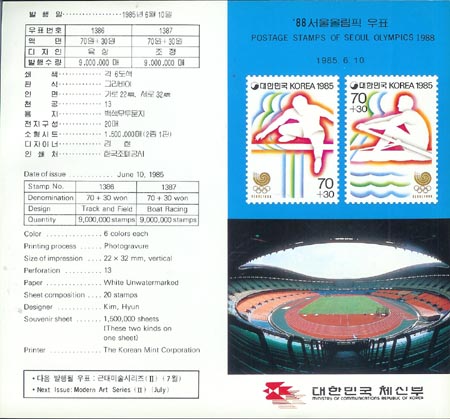 1985/ '88 ����ø��� �ø��� ��2�� �ȳ�ī��(����)