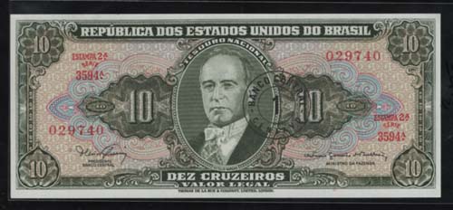 Brazil(�����)/ 10 Cruzeiros (÷��) �̻��