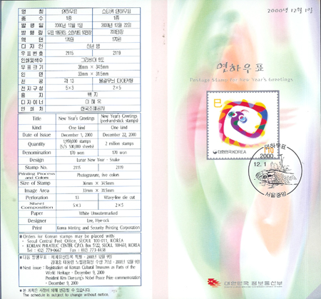 2000/ 2001��� ���Ͽ�ǥ �� �ȳ���