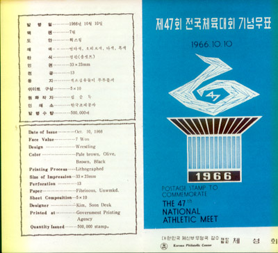 1966/ ��47ȸ ����ü�� �ȳ�ī��